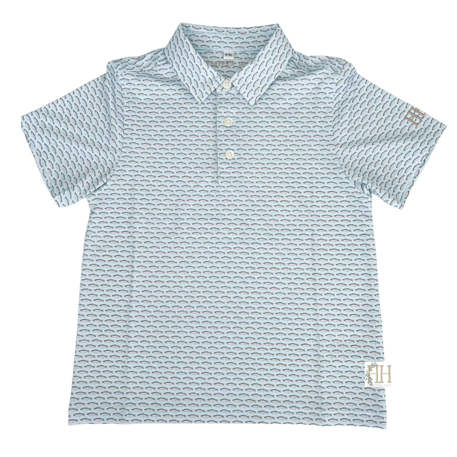 Mens Trout Performance Polo | Hamner Hill