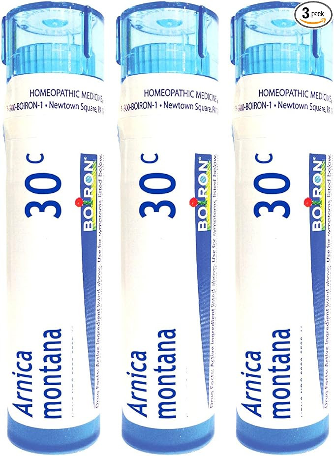 Boiron Arnica Montana 30C Homeopathic Medicine for Muscle Pain and Stiffness - Pack of 3 (240 Pel... | Amazon (US)