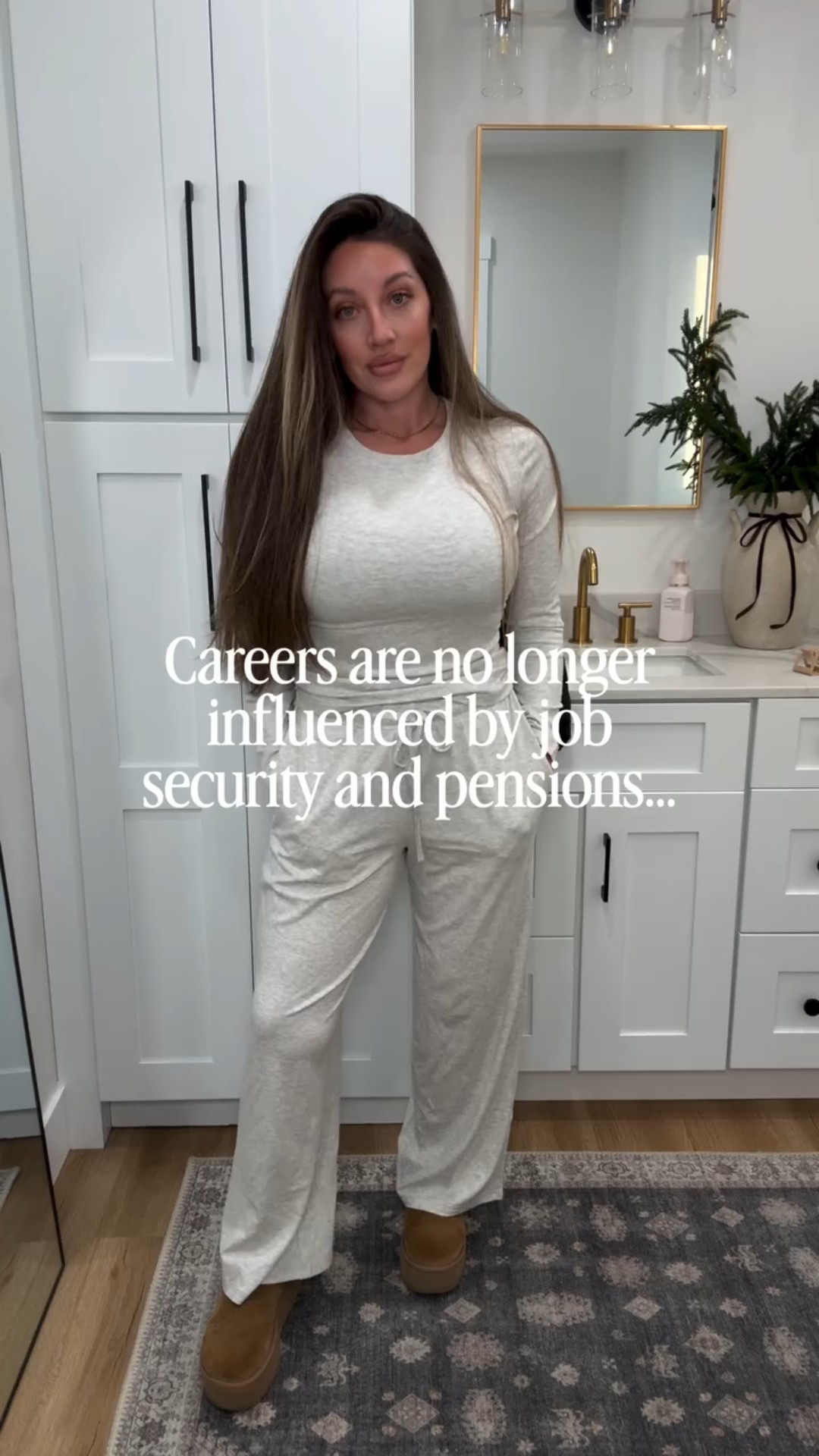 It’s funny how time changes everything…

i’m wearing a size medium, the quality is insanely good, and I probably could’ve sized down to a small because it’s very forgiving. 

Cozy, lounge sets, sets, day in the life, ditl, ootd, ootn, mom fit, trending, outfit, winter, mountain vibes, fit check, amazon finds, amazon fashion, LTK, seasonal, mom life, mom looks 

#LTKgrwm #LTKootd #LTKdayinmylife