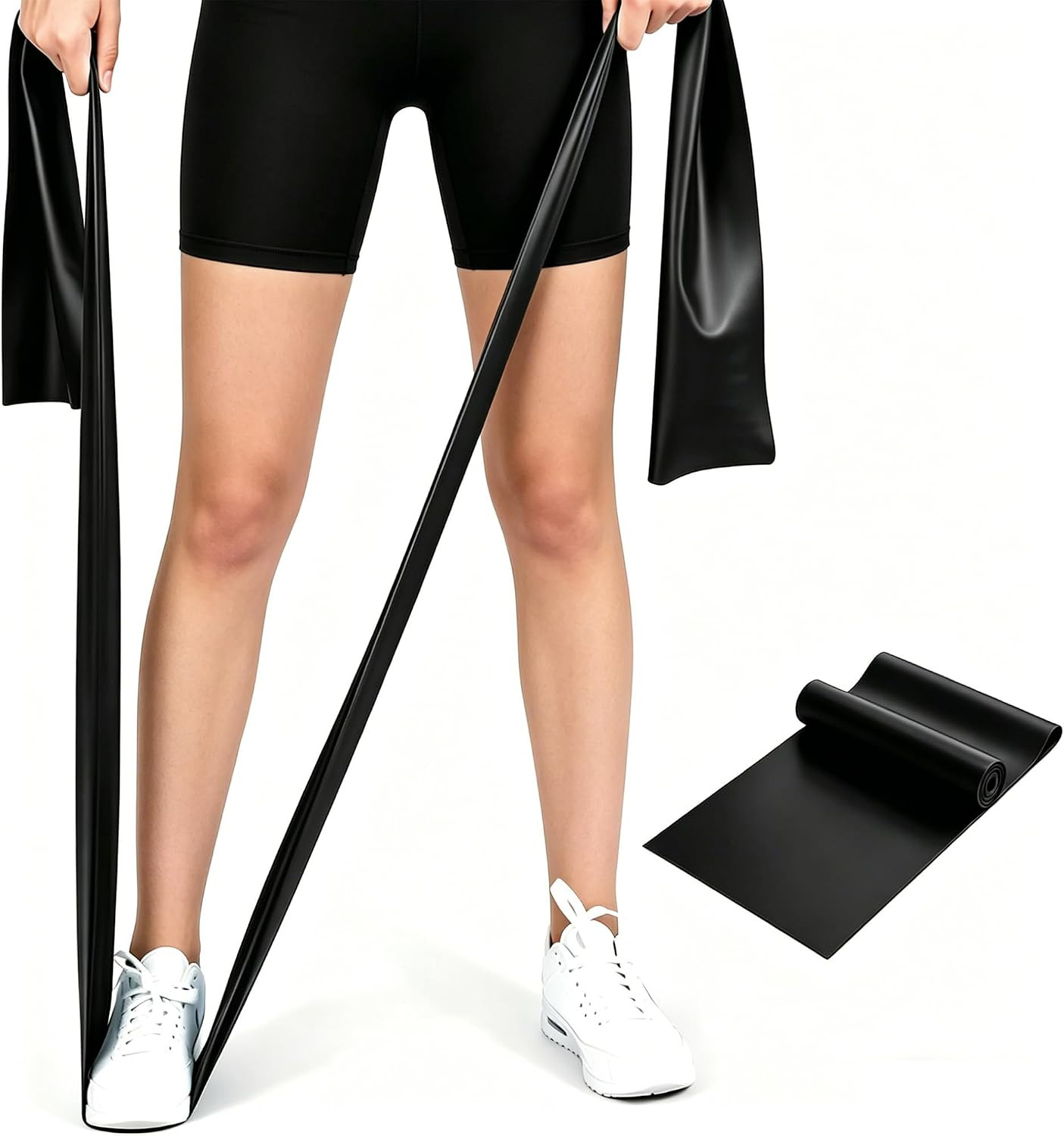 Long Resistance Bands for Working Out, Physical Therapy, Yoga & Pilates | Amazon (US)