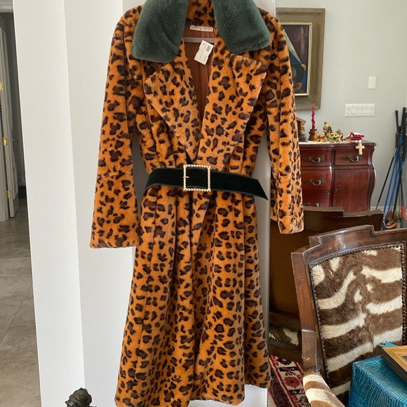 Leopard print coat | Poshmark