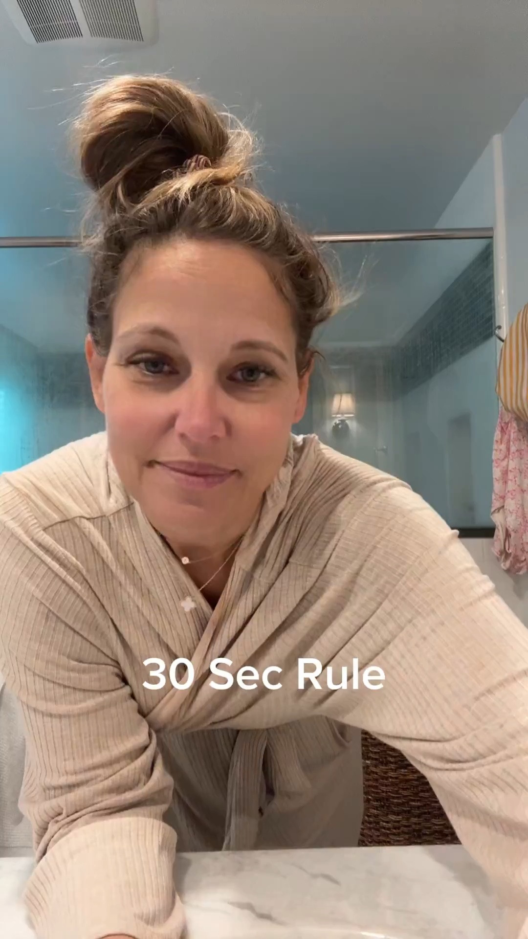 I wasn’t leaving the cleanser on long enough for it to do any good! 

The 30-second rule for washing your face involves gently massaging cleanser onto skin for a full 30 seconds rather than quickly scrubbing, allowing ingredients to break down dirt, oil, and SPF. This technique improves skin texture, reduces breakouts, and prevents the "speed run" washing that leaves residue behind. 

I’ve linked the cleanser I’m using now. I rotate cleansers about every 6 weeks. I’ve always thought my skin gets used to one and then I change it. I’ve linked others I have in rotation. s

#LTKmorningroutine #LTKOver40 #LTKBeauty