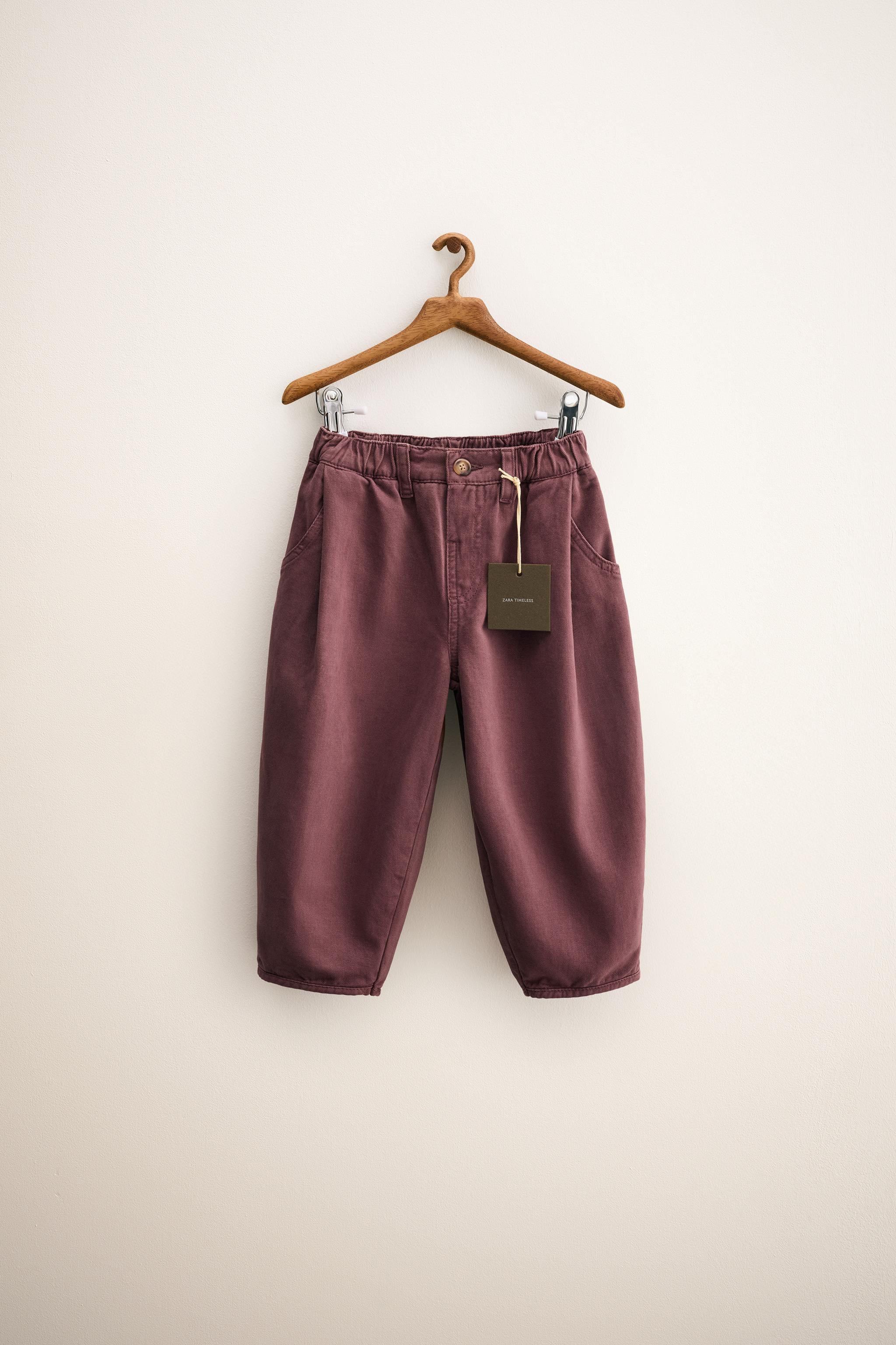ZARA TIMELESS - BALLOON PLEATED PANTS | Zara US