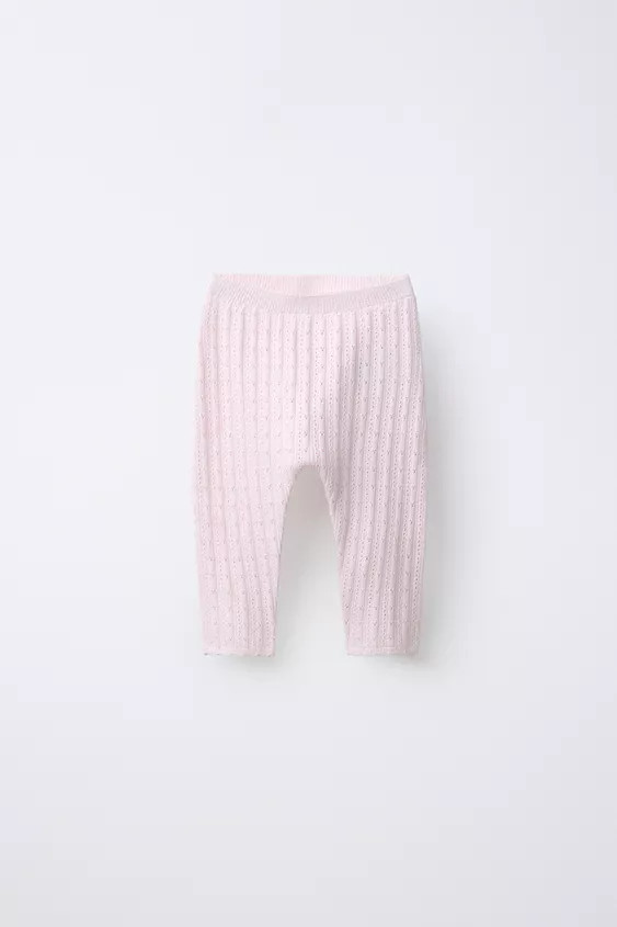 OPENWORK KNIT LEGGINGS | Zara US