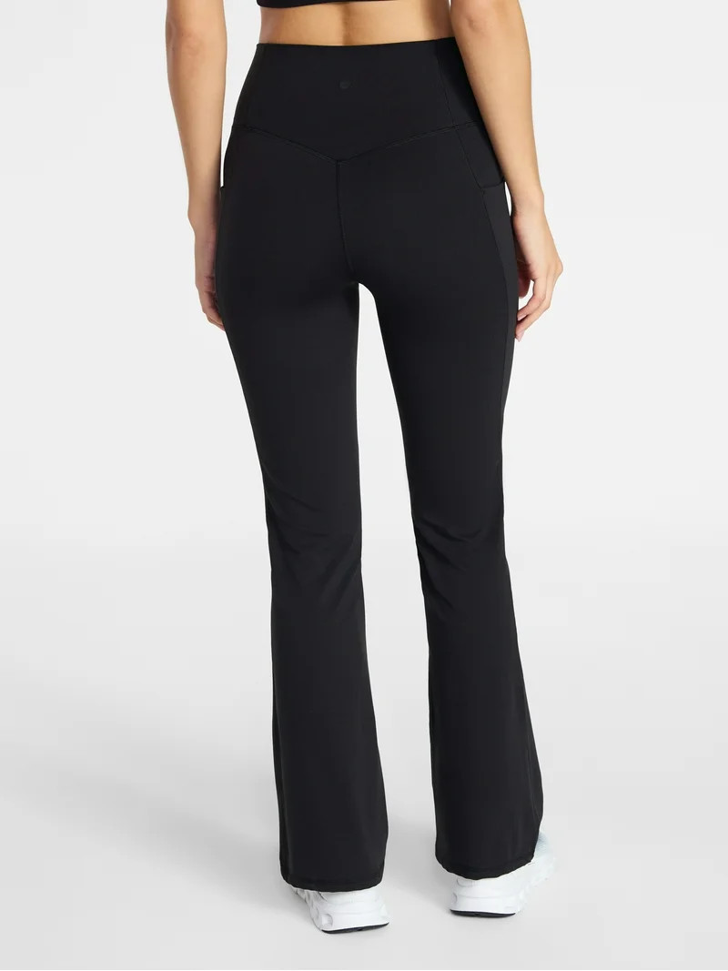 Avia Women's and Women's Plus SoftSculpt Flare Leggings, Sizes XS-4X | Walmart (US)