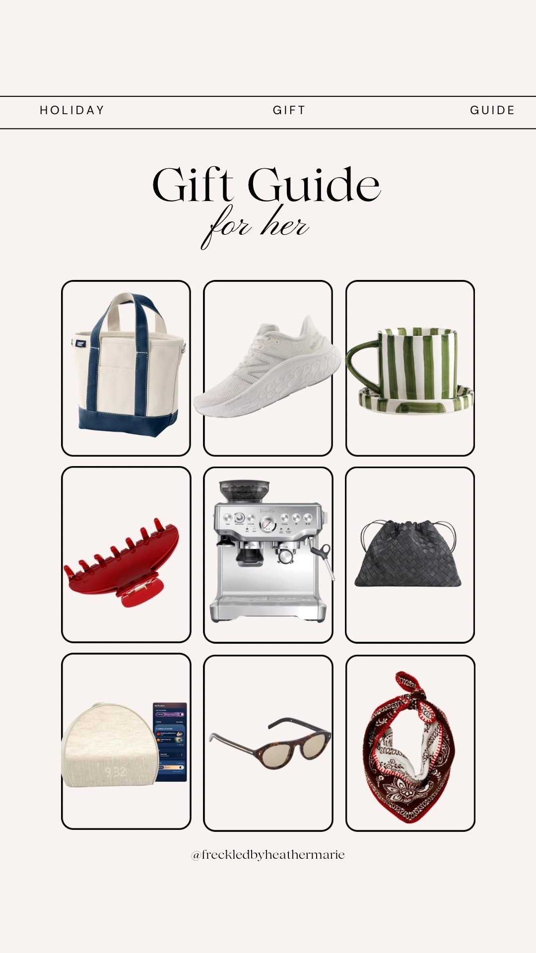 Holiday gift guides for her 

#LTKGiftGuide #LTKHoliday