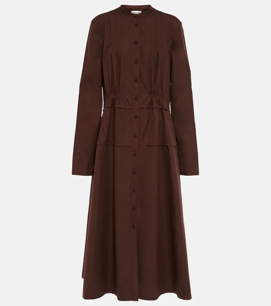 Jil Sander Cotton poplin shirt dress | Mytheresa (US/CA)