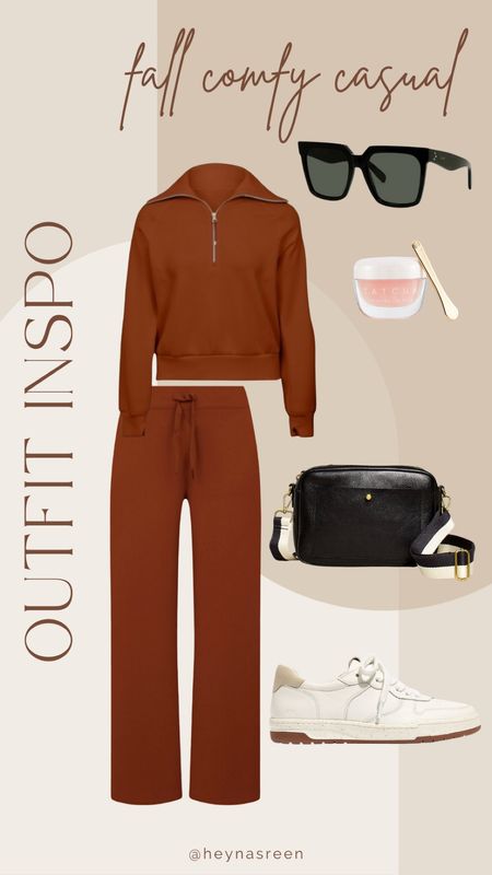 Fall comfy causal outfit inspo featuring Spanx air essentials set 

#LTKstyletip #LTKSeasonal