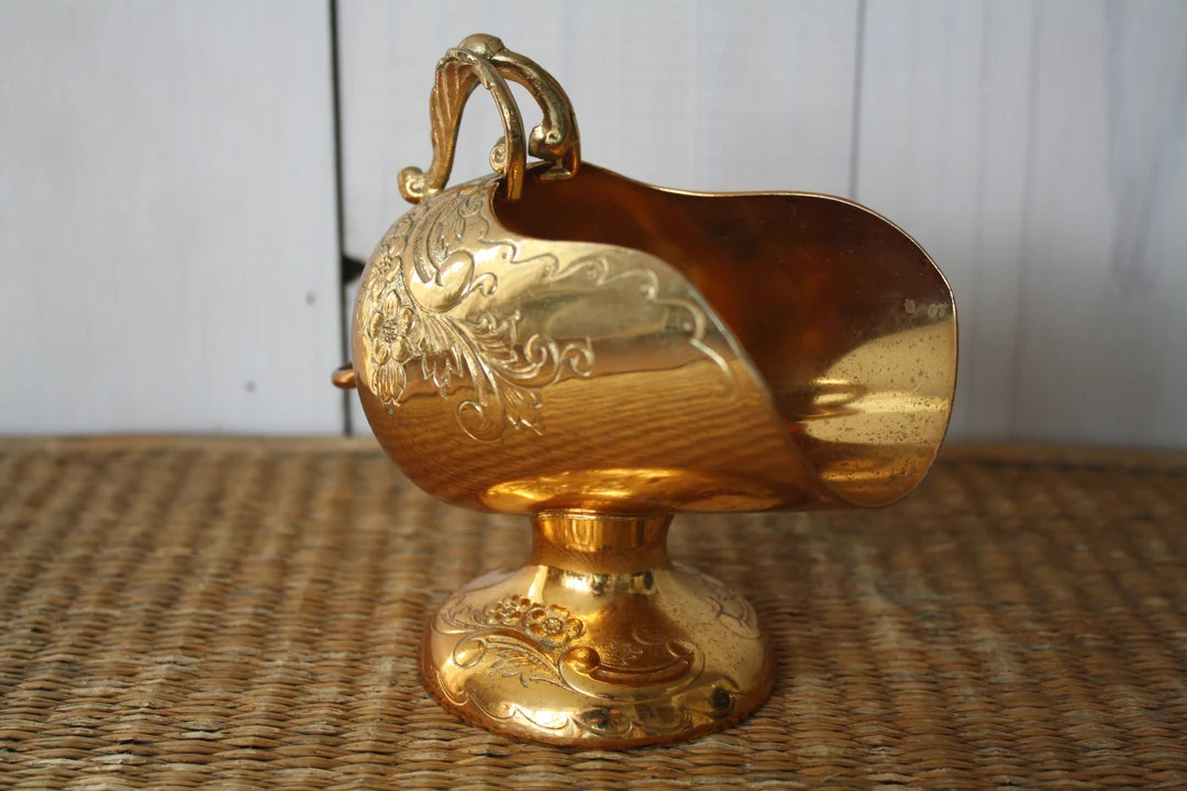 Gold Sugar Scuttle, Crown Gold Sugar Scuttle, Sugar Holder, Sugar Container, Housewarming Gift, C... | Etsy (CAD)