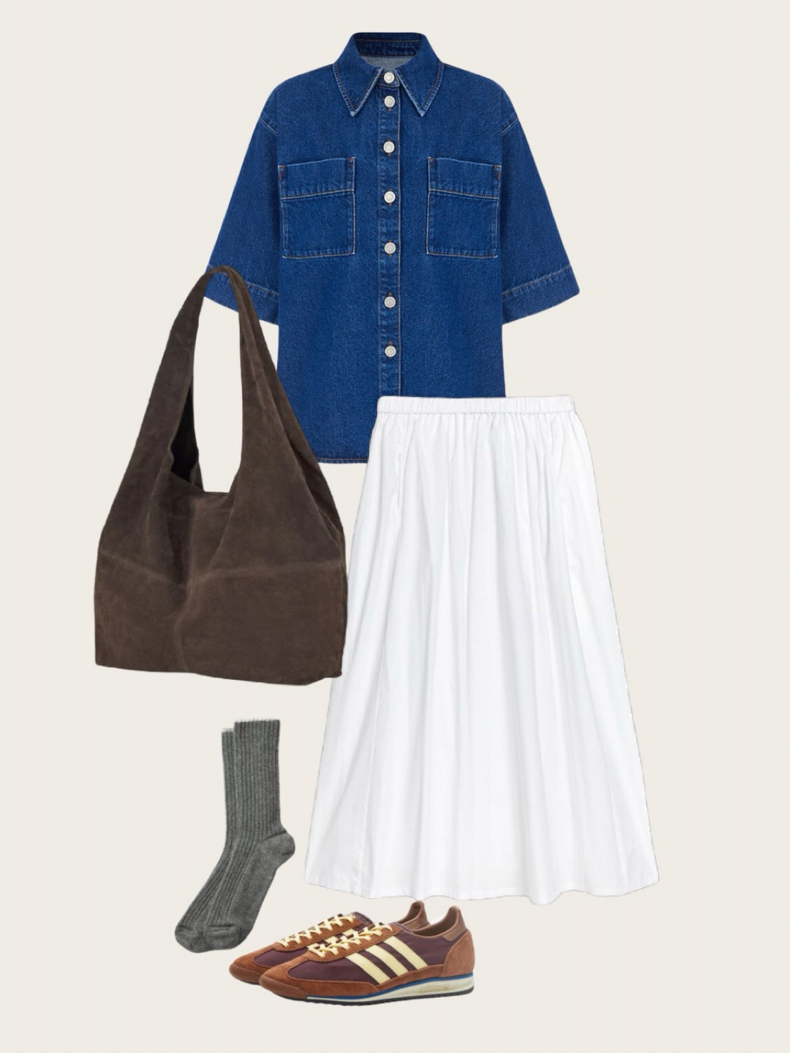 Ways to wear: white skirt #3

#LTKfindsunder50 #LTKstyletip #LTKfindsunder100