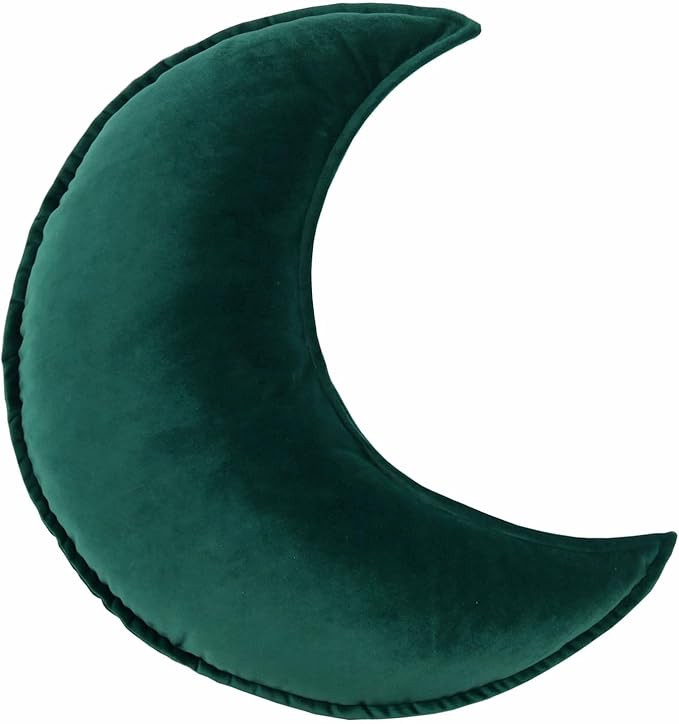 Moon Shaped Throw Pillow Star Couch Cushion Decorative Pillows Fluffy Velvet Stars Home Decor Plu... | Amazon (US)