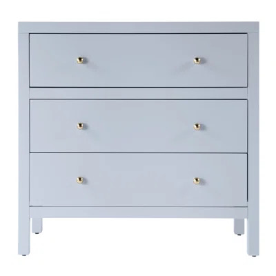 Celine 34" 3-Drawer Nightstand | Wayfair North America