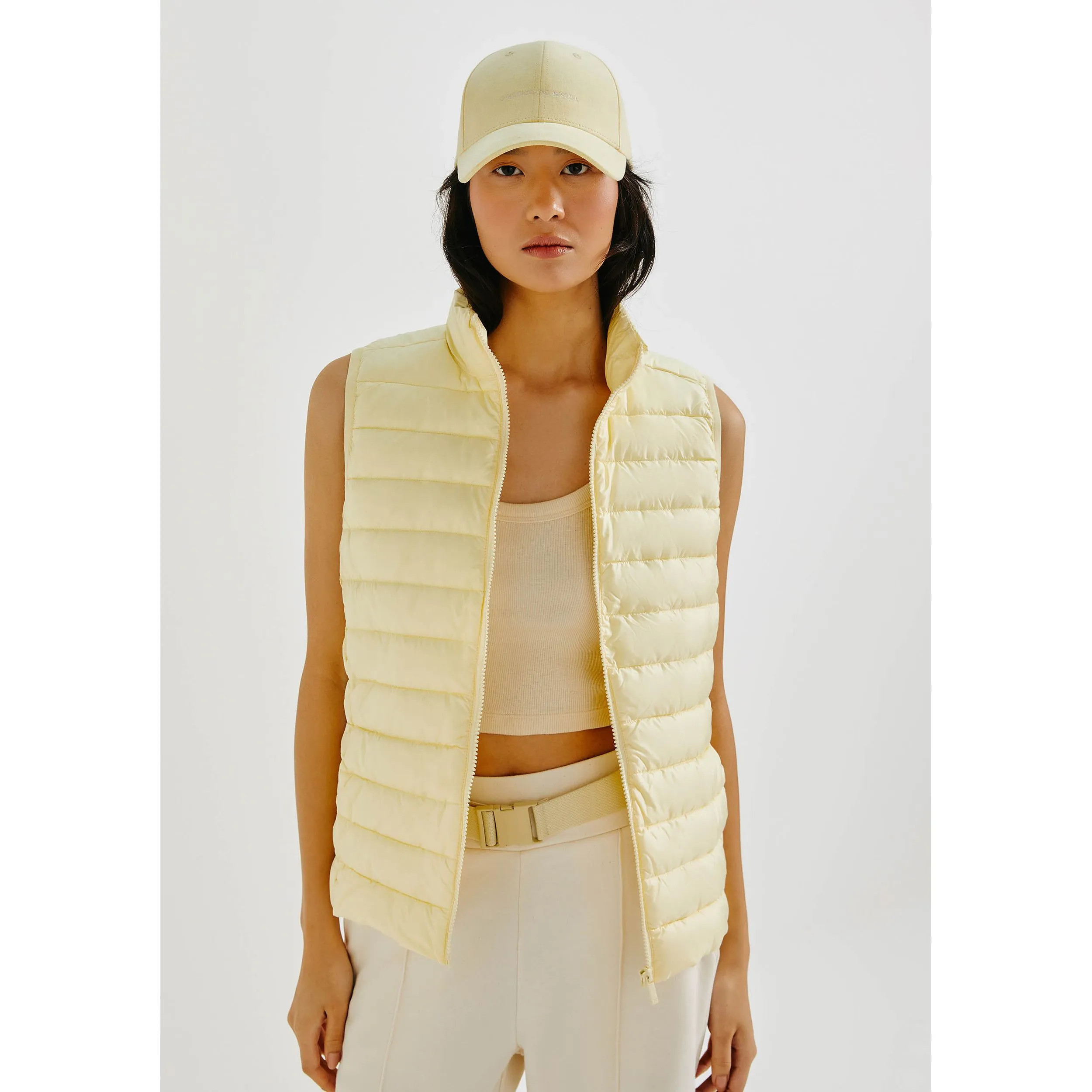 Colete Básico Feminino Puffer - Amarelo | Hering (BR)