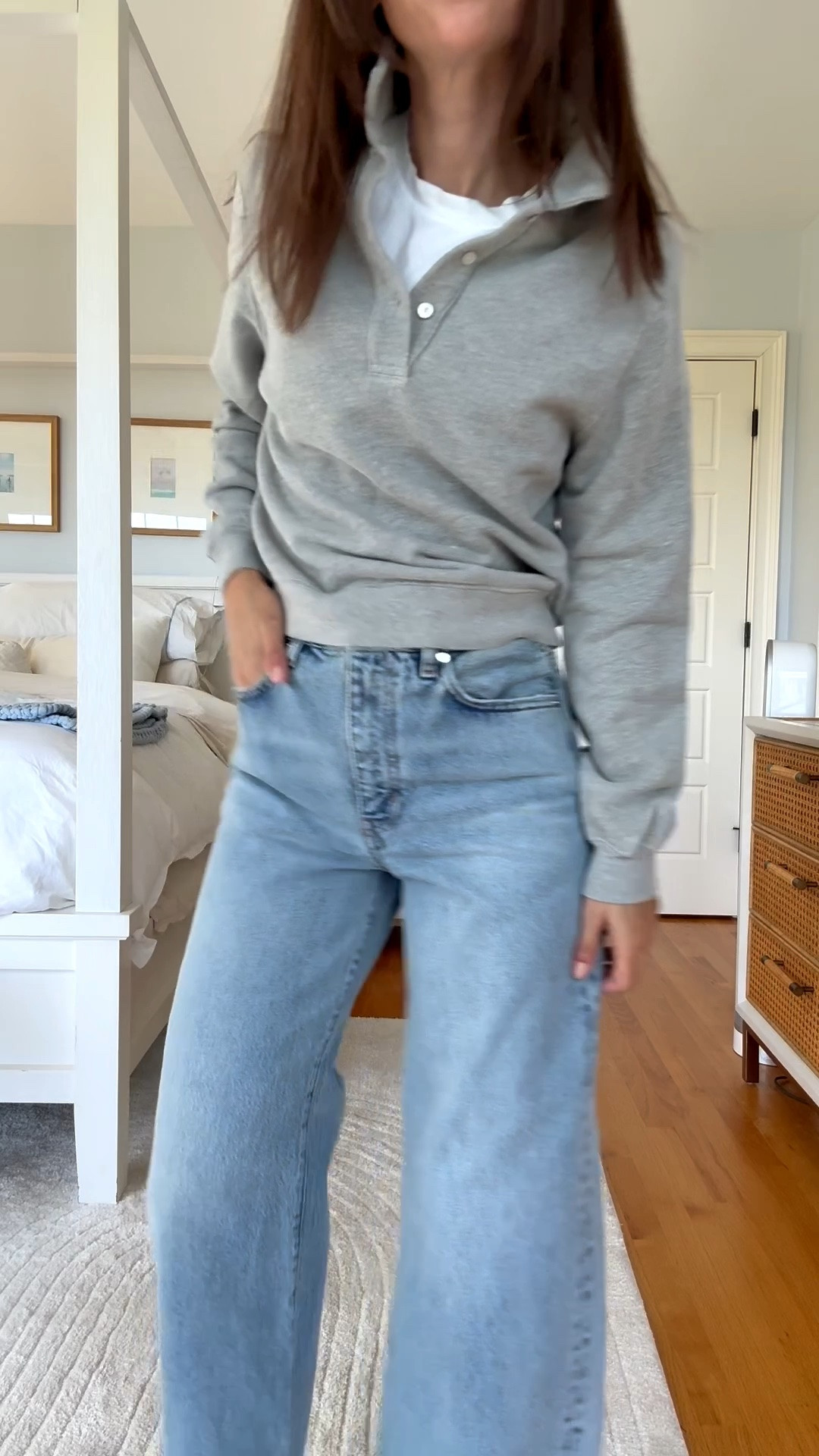 I will be wearing this outfit right into fall! Sized down one in the jeans. For the sweatshirt, I’d recommend going up a size !

 #shopbop #ad

#LTKdayinmylife #LTKgrwm #LTKootd