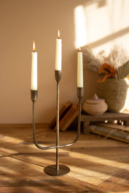 Brass Taper Candelabra | Nigh Road