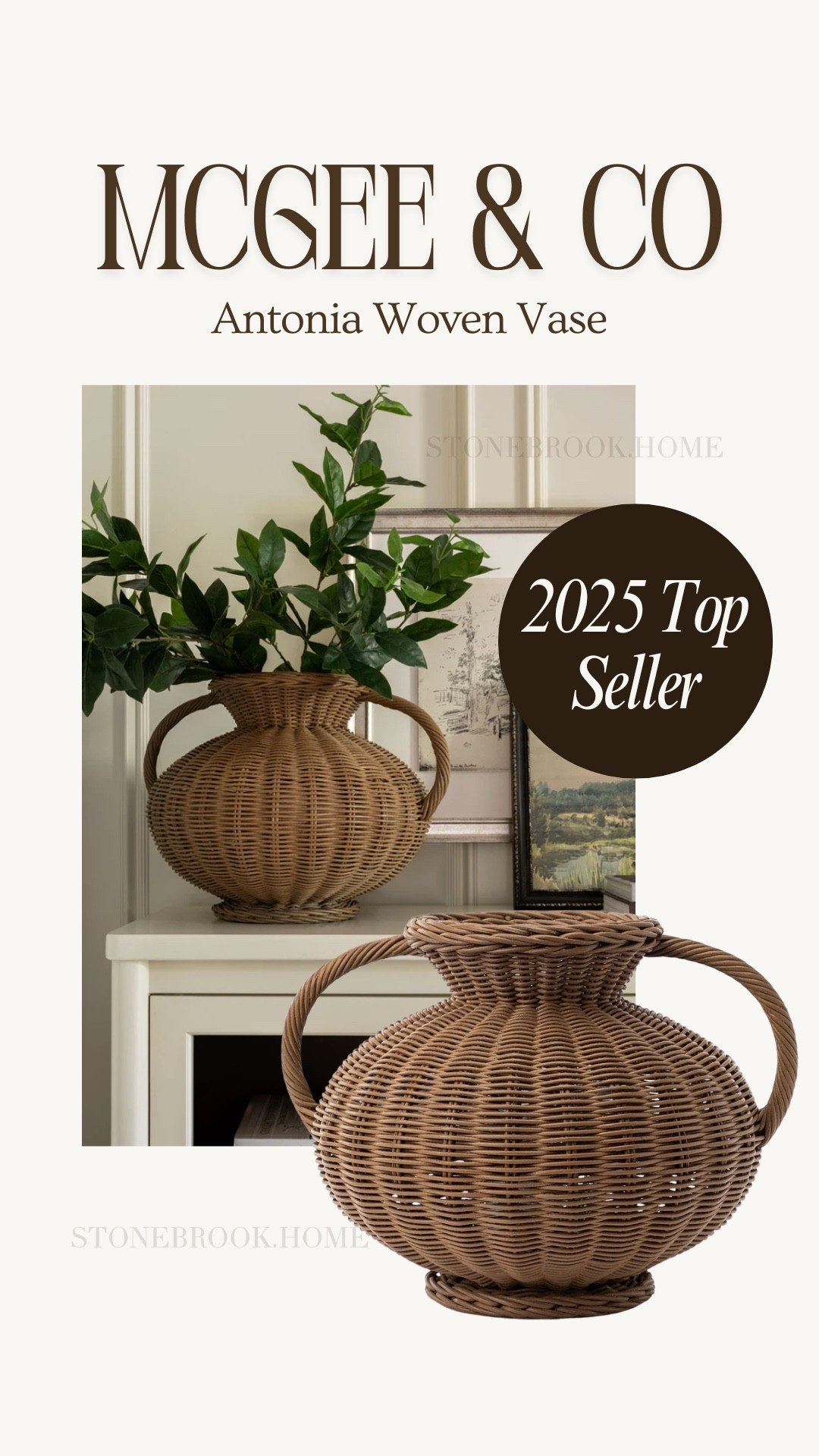 McGee & Co / woven vase / woven vases for home decor / wicker vase decor / rattan vase / seagrass vase / woven vase centerpiece / large woven vase decor / home decor / home styling /  home decor ideas / home decorating ideas / interior design ideas / home decor / home decor inspiration / affordable home decor / trendy home decor / interior design

#LTKHoliday #LTKHome #LTKSeasonal