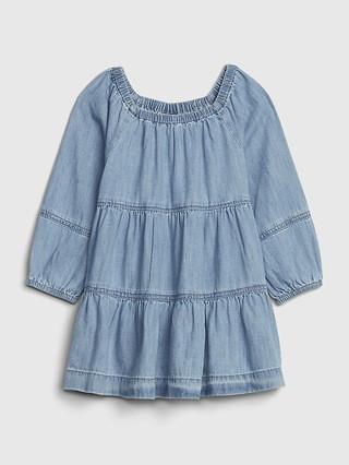 Baby Denim Tiered Dress | Gap (US)