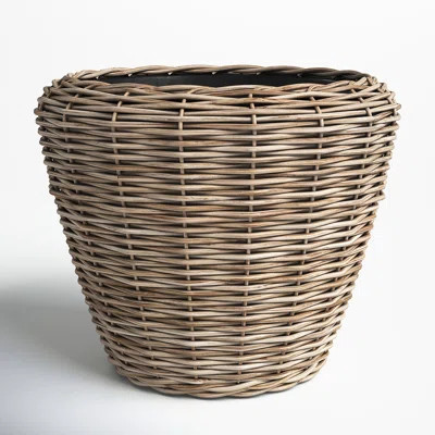 Kenwood Rattan Pot Planter | Wayfair North America