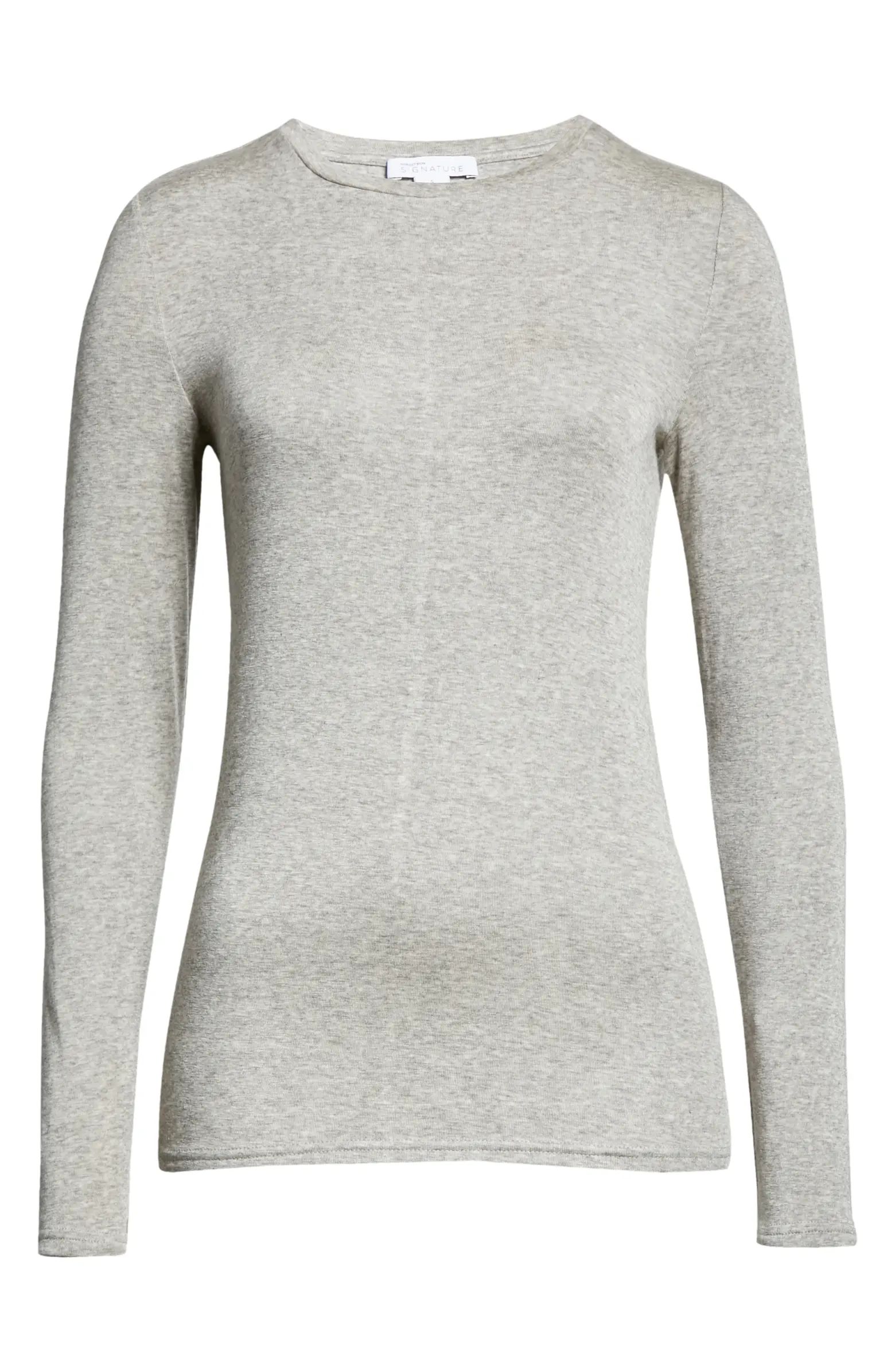 Nordstrom Signature Oversize Long Sleeve T-Shirt | Nordstrom | Nordstrom