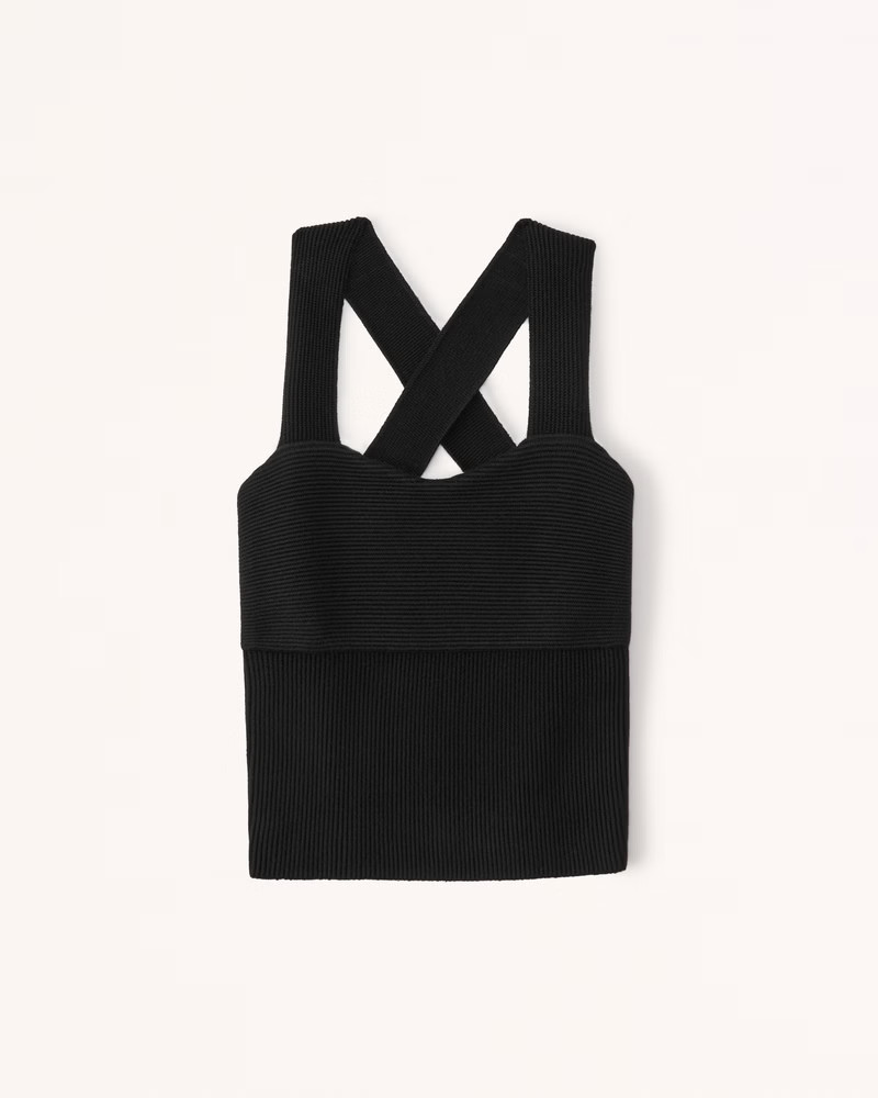 Ottoman Cross-Back Tank | Abercrombie & Fitch (US)
