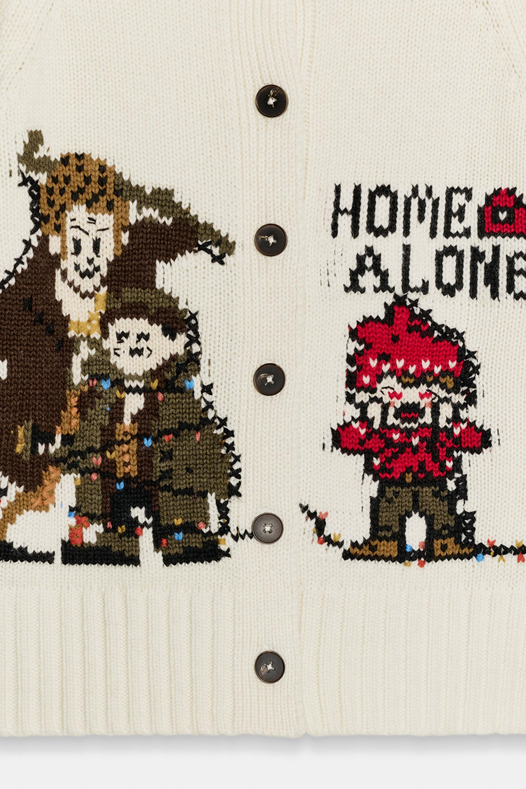 CARDIGAN HOME ALONE ™ | Zara IT