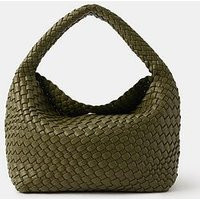 Accessorize Woven Shoulder Bag - Green | Very (UK)