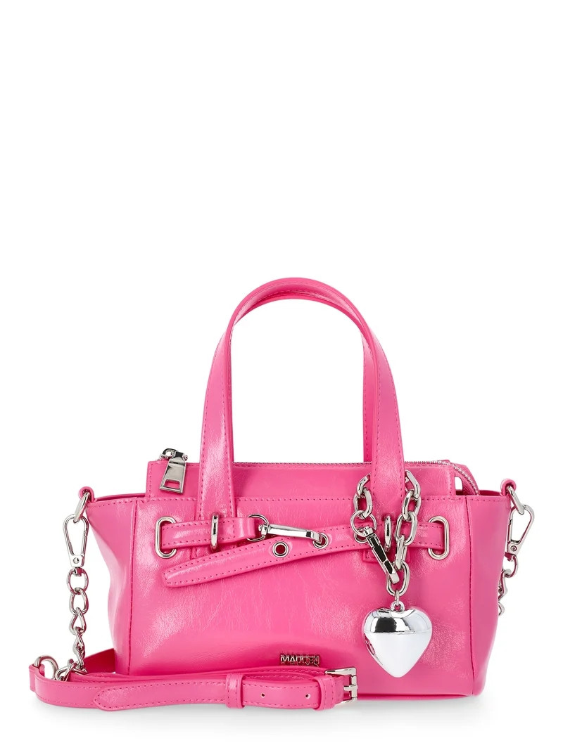 Madden NYC Women's Clip Belt Satchel, Pink | Walmart (US)