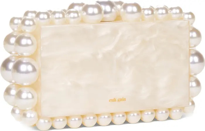 Eos Beaded Acrylic Box Clutch | Nordstrom
