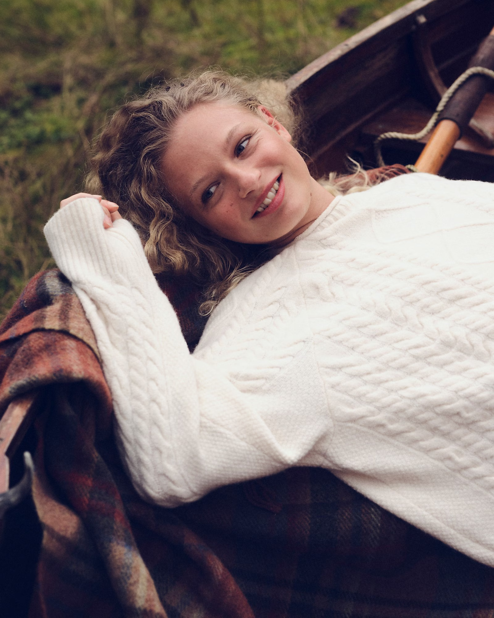 Cable-knit Rollneck™ sweater in Supersoft yarn | J. Crew US