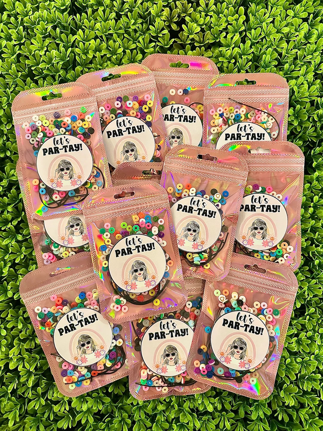 Taylor Birthday Favors - DIY Bracelet Making Gift (each Bag Makes ~2 Bracelets and Comes With Let... | Etsy (US)