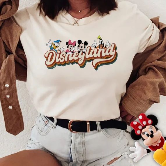 Retro Disneyland Shirt Vintage Disneyland Shirt Retro - Etsy | Etsy (US)