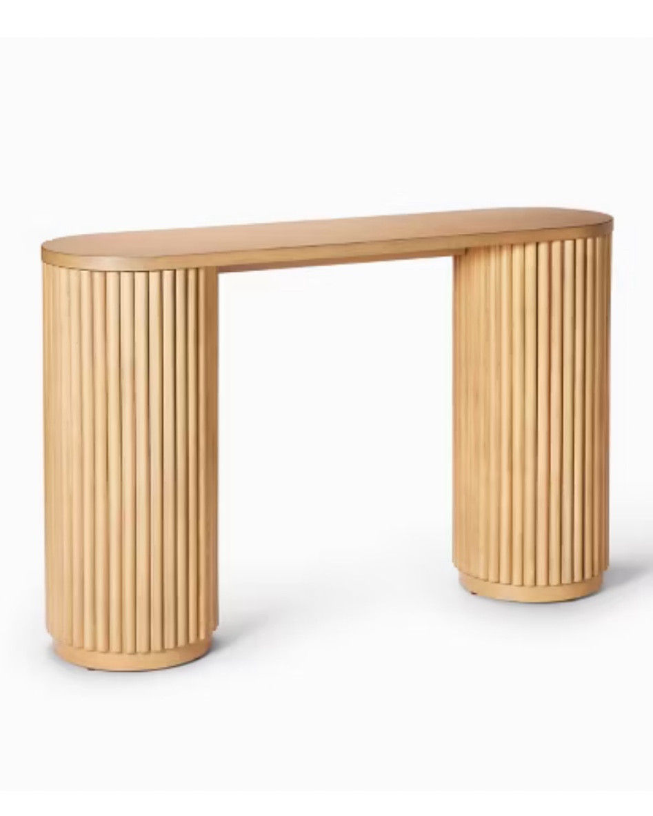 Dowel Console table 

#LTKHome