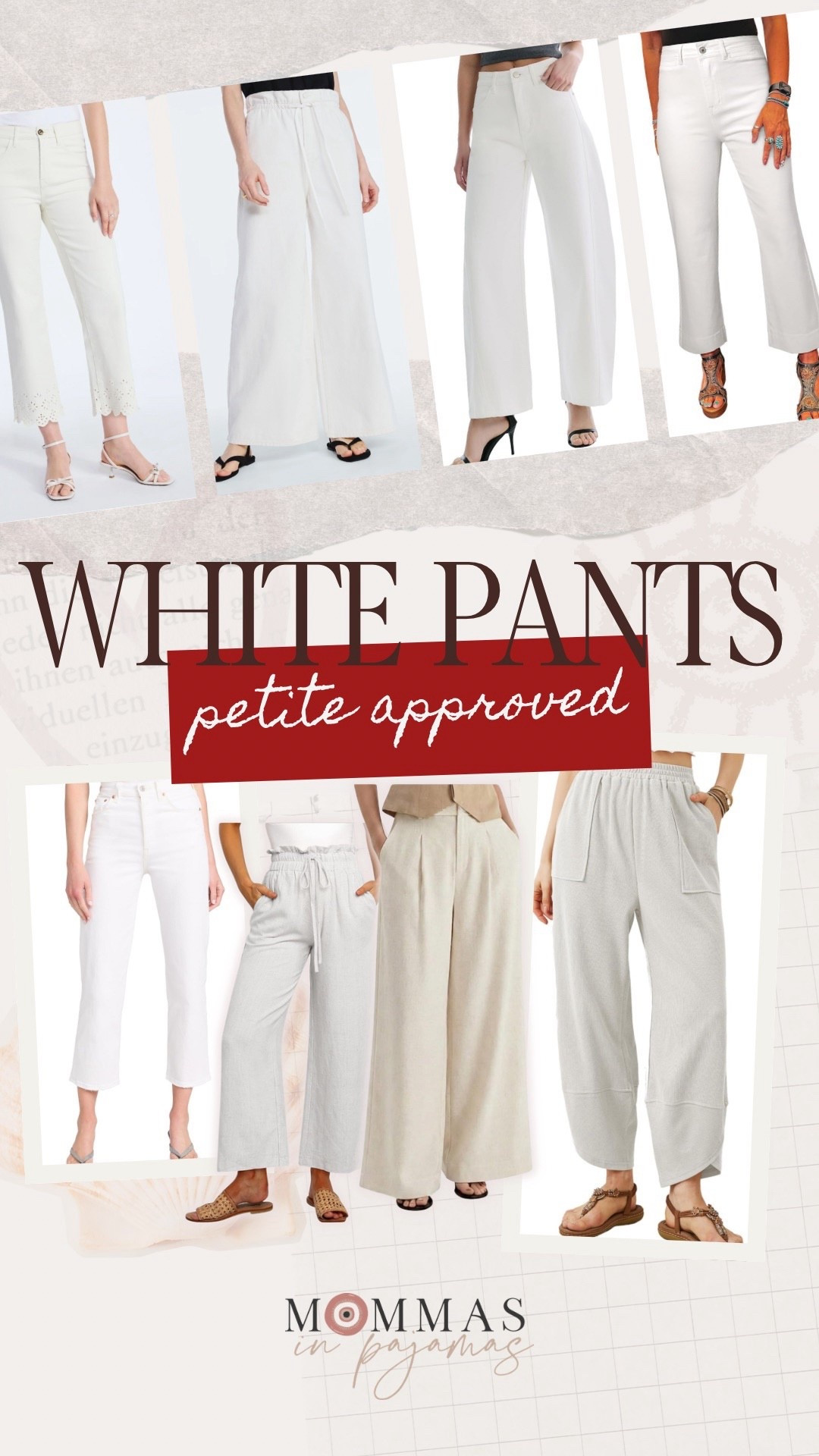 There is something so crisp and clean about a pair of white pants and these are hands down my favorites. They are petite girl approved, not see through, flattering and I’ve included an option for all occasions. 
Affordable white pants, white jean, short girl approved white barrel jeans 

#LTKPetite #LTKMidsize #LTKSeasonal