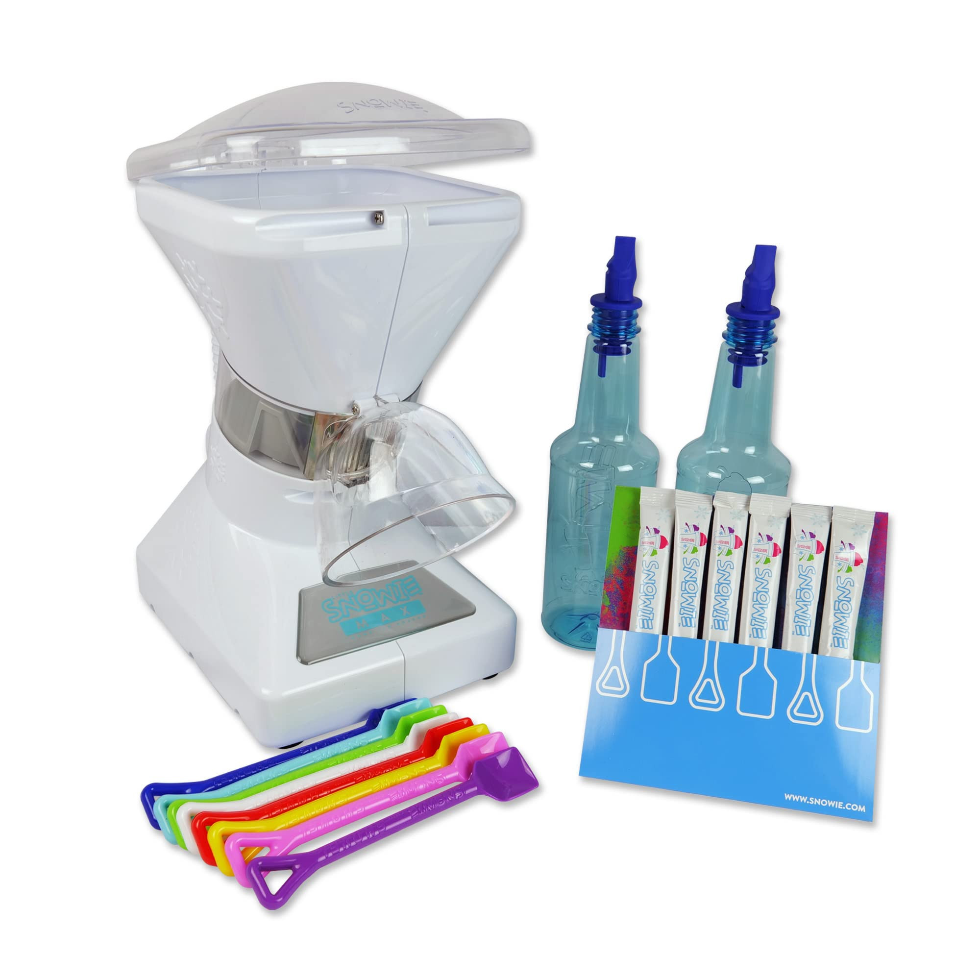 SNOWIE - Little Snowie Max Snow Cone Machine - Premium Shaved Ice Maker, With Powder Sticks Syrup... | Amazon (US)