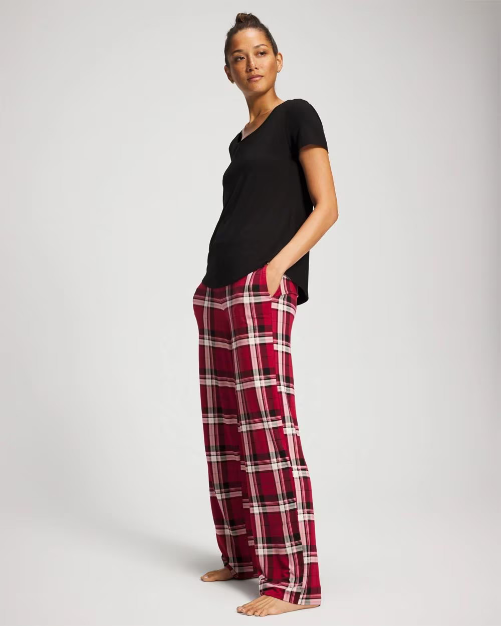 Packaged Short-Sleeve Pant Pajama Set | Soma | SOMA