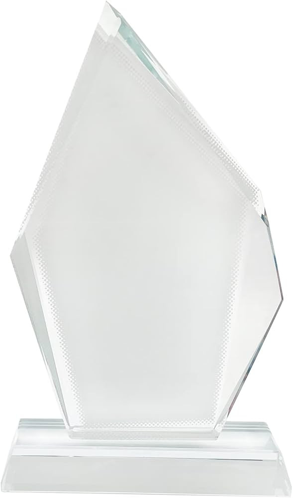 Sublimation Blanks Crystal Tabletop Decor Decorative Signs Plaques Custom Photo Frame DIY Picture Frame (Blank - Irregular) | Amazon (US)