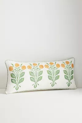 Ellen Merchant Cottage Cotton Pillow | Anthropologie (US)