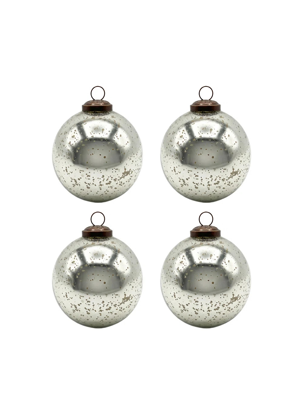Mercury Solid Ball Ornament (Set of 4) | Wayfair North America