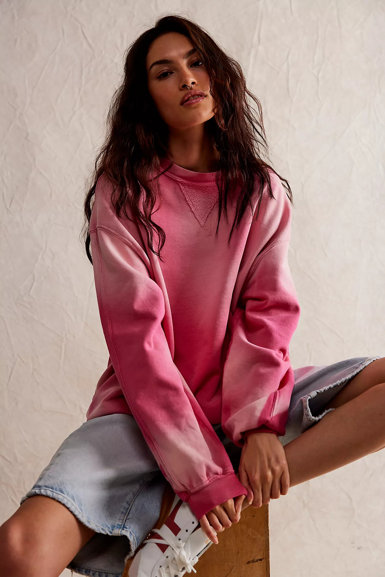 Over And Out Sweatshirt | Free People (Global - UK&FR Excluded)