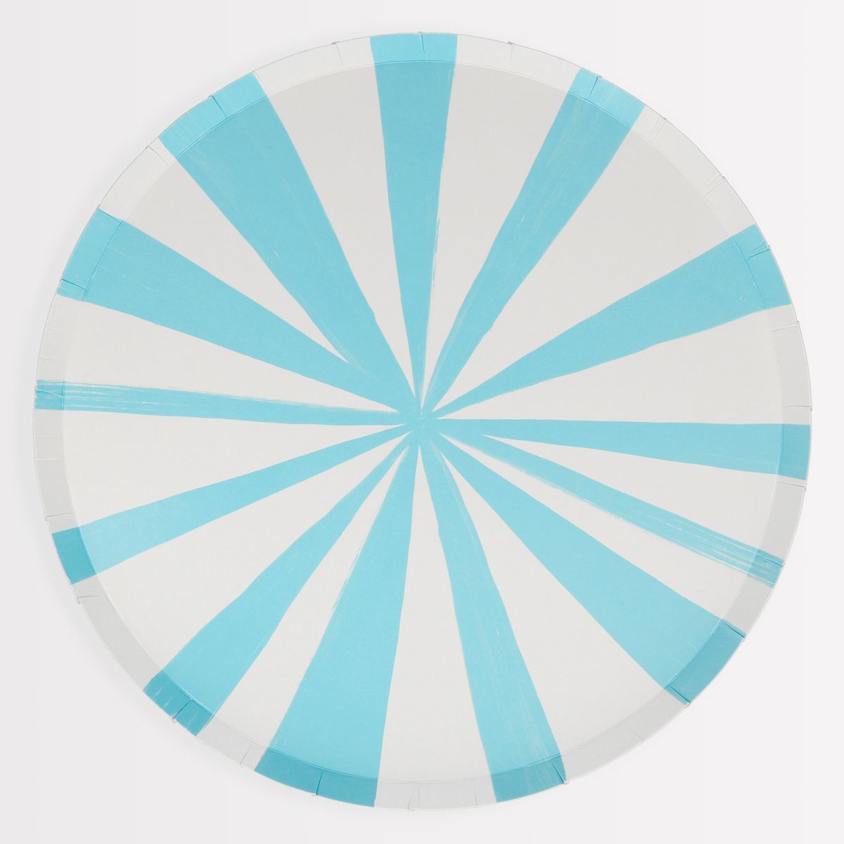 Meri Meri Blue Stripe Dinner Plates (Pack of 8) | Target