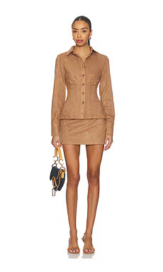 ALL THE WAYS Azure Skirt Set in Brown from Revolve.com | Revolve Clothing (Global)