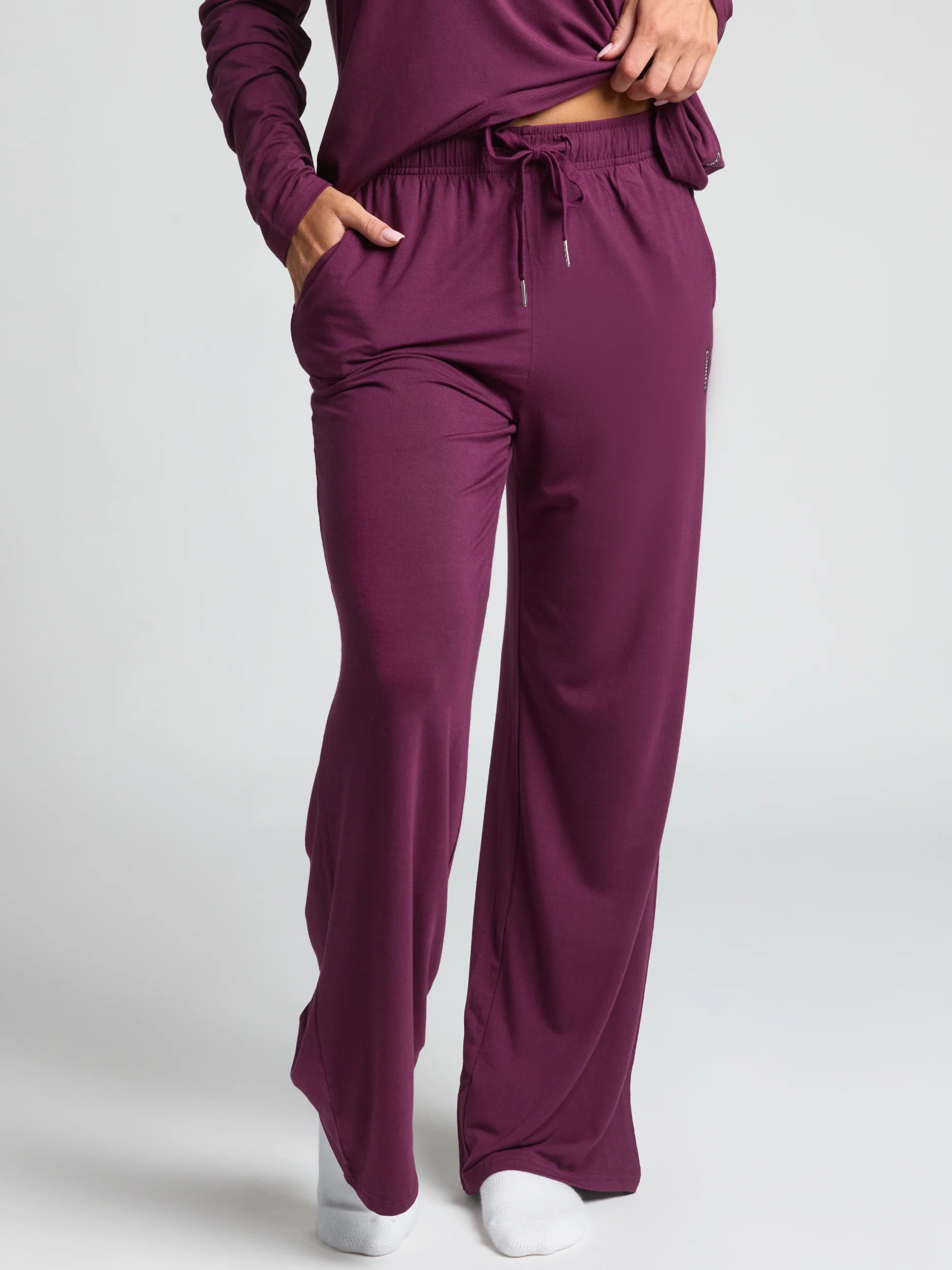 Comfrt Cloud Lounge Pants | Plum | Deep Purple | Oversized | M | Medium | Comfrt