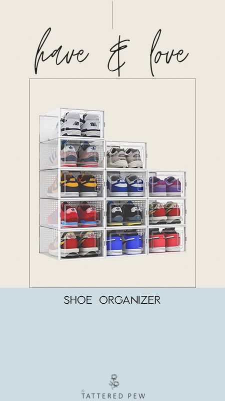 If you don't know this by now, I have a family full of avid shoe lovers! This shoe organizer has become a life saver with all the shoes we have going on!

#LTKFind #LTKfit #LTKstyletip