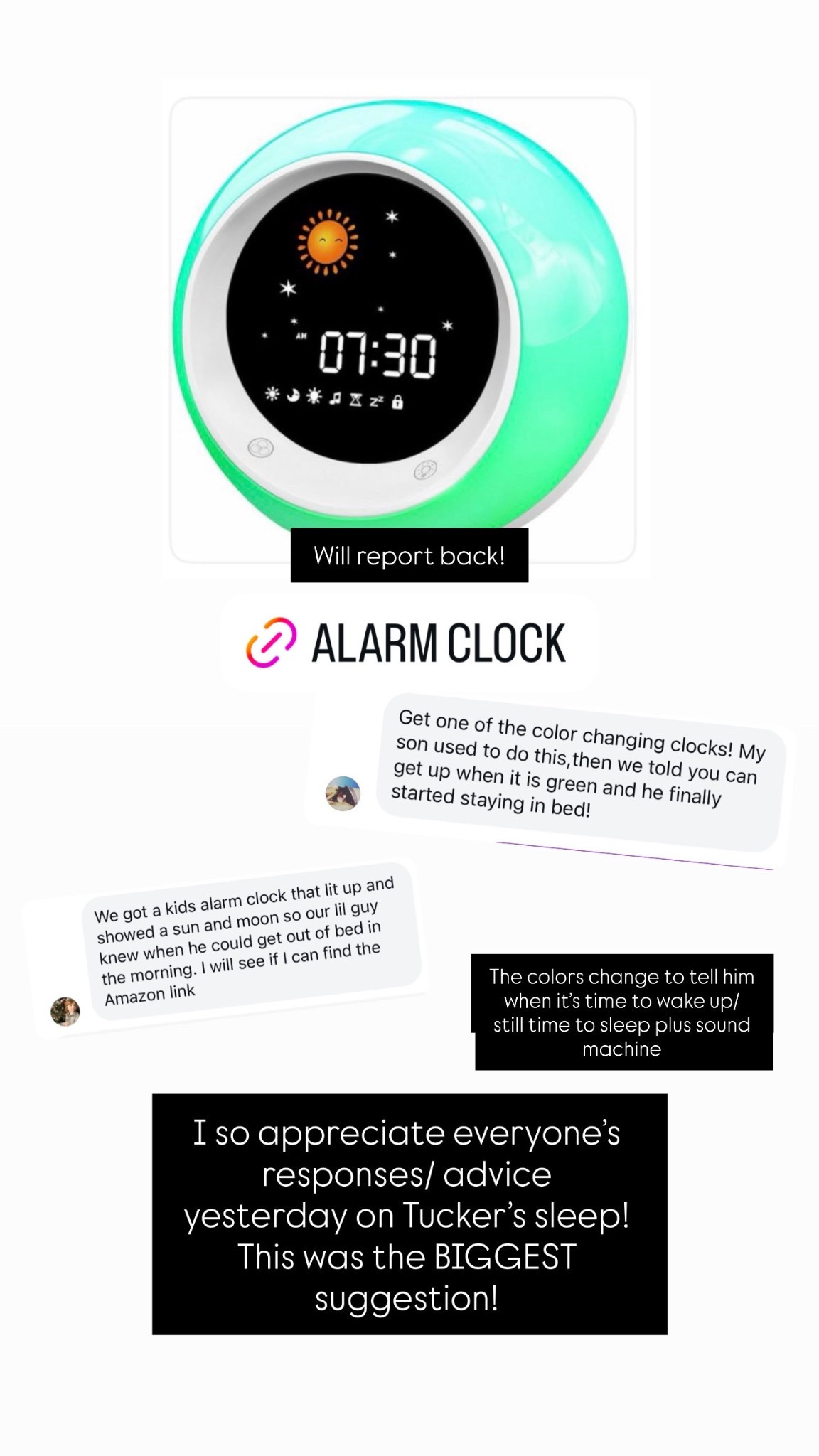 Trying this wake up clock for Tucker, stay tuned! 

#LTKKids #LTKHome