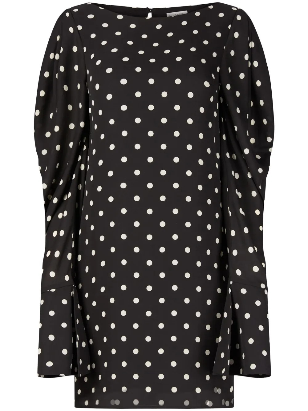 Nina Ricci polka-dot Print Shift Dress - Farfetch | Farfetch Global