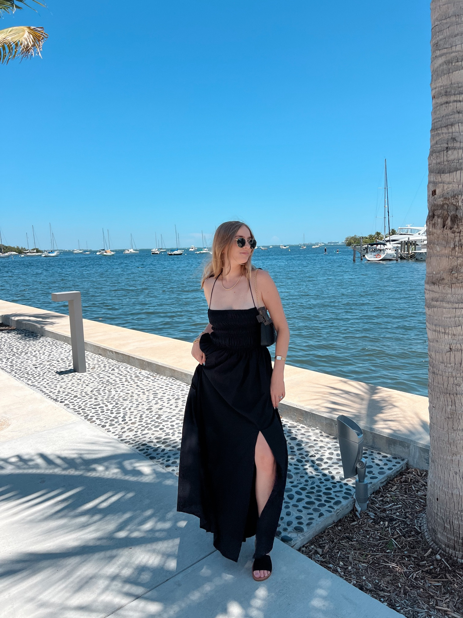 knee length dresses for ladies Florida Gators Gator Head Bodycon Midi Dress main image 1