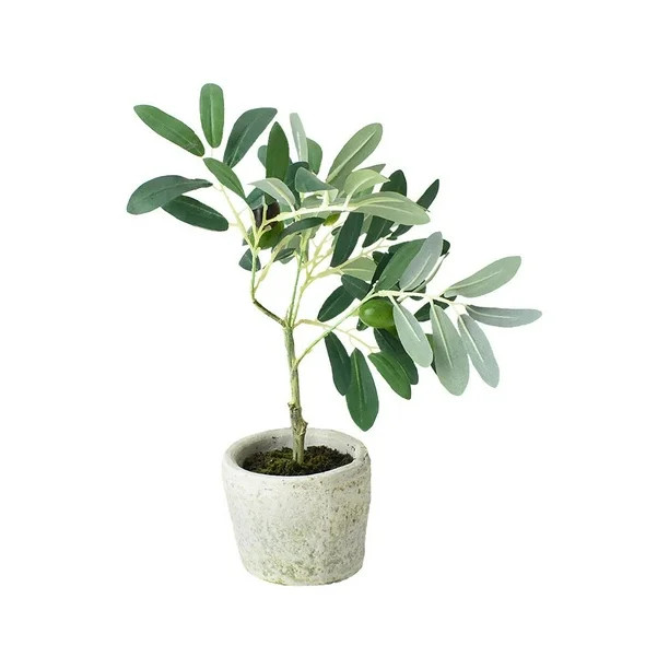 Artificial Olive Tree in Pot, 12-Inch | Walmart (US)