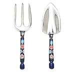 SERRV Handmade and Hand-Painted Garden Tool Set, 2 PCS Aluminum Heavy Duty Gardening Kit Gifts | Amazon (US)