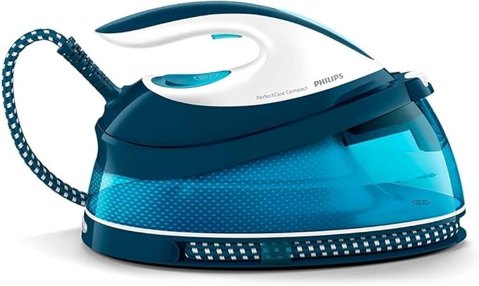 Philips PerfectCare Compact Steam Generator Iron, 1.5L Water Tank, Energy Saving, ECO Mode, No Bu... | Amazon (UK)