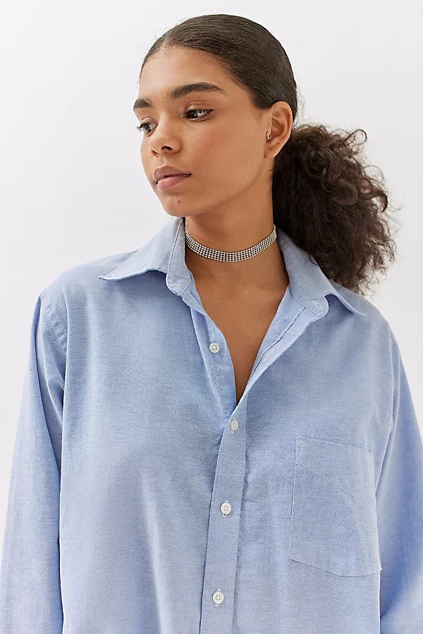 Urban Renewal Vintage Oversized Oxford Shirt | Urban Outfitters (US and RoW)